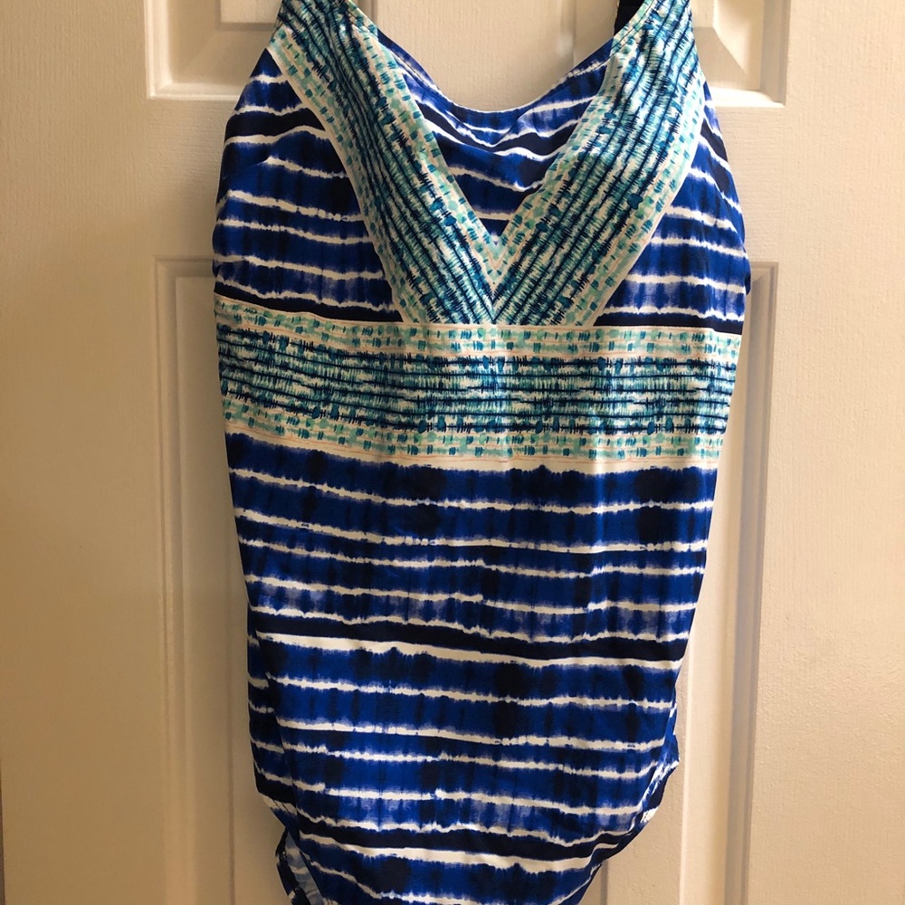 NWT. Christina Waist Minimizer Swimsuit. Size 16D